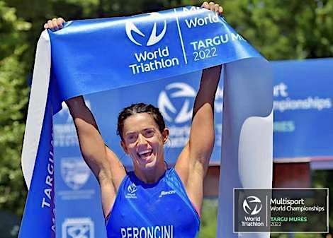 Eleonora Peroncini, oro ai mondiali di Duathlon Cross 2022